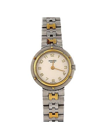 Hermès Hermes Olympia Combination SSxGP Quartz Watch (view 1)