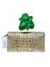 Brahmin 100% Leather Tan Gold Ivory Clutch One size - photo 1