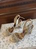 Badgley Mischka White Heels Size 9 1/2 - photo 4