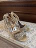 Badgley Mischka White Heels Size 9 1/2 - photo 6