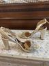 Badgley Mischka White Heels Size 9 1/2 - photo 5