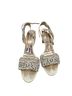 Badgley Mischka White Heels Size 9 1/2 - photo 1