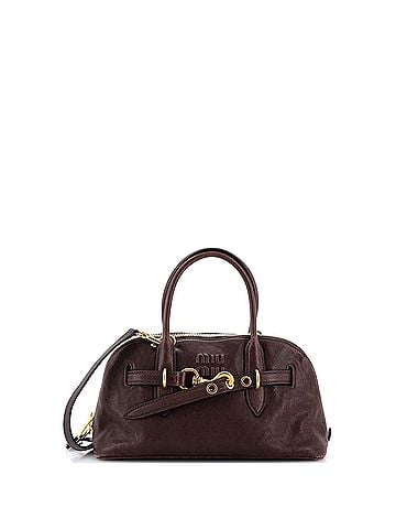 Miu Miu Aventure Top Handle Bag Leather Regular (view 1)