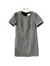 Lilly Pulitzer 100% Polyester Houndstooth Black White Cocktail Dress Size 2 - photo 4