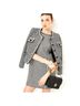 Lilly Pulitzer 100% Polyester Houndstooth Black White Cocktail Dress Size 2 - photo 12