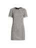 Lilly Pulitzer 100% Polyester Houndstooth Black White Cocktail Dress Size 2 - photo 1