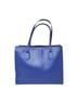 Ralph Lauren 100% Leather Solid Blue Tote One size - photo 2