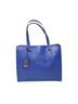 Ralph Lauren 100% Leather Solid Blue Tote One size - photo 1