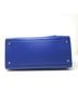 Ralph Lauren 100% Leather Solid Blue Tote One size - photo 8