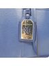 Ralph Lauren 100% Leather Solid Blue Tote One size - photo 3