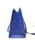 Ralph Lauren 100% Leather Solid Blue Tote One size - photo 6