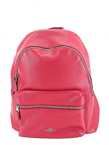 Coach Leather Backpack (view 2)