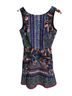 Saloni 87% Polyester 13% Polyamide 100% Polyester Floral Multi Color Cocktail Dress Size 2 - photo 1