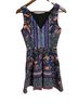 Saloni 87% Polyester 13% Polyamide 100% Polyester Floral Multi Color Cocktail Dress Size 2 - photo 2