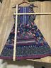Saloni 87% Polyester 13% Polyamide 100% Polyester Floral Multi Color Cocktail Dress Size 2 - photo 6