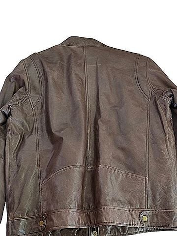Black Rivet Leather Jacket (view 2)
