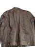 Black Rivet 100% Leather Brown Leather Jacket Size L - photo 2