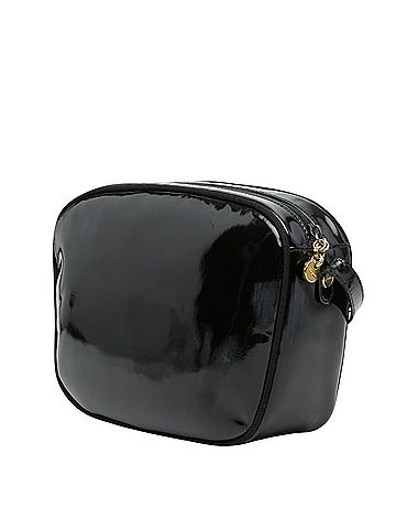 Salvatore Ferragamo Salvatore Ferragamo Vara Crossbody Shoulder Bag, Black Enamel, Women's (view 2)