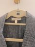 Eileen Fisher 100% Linen Stripes Blue Blazer Size P (petite) - photo 3