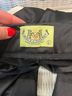 Juicy Couture 100% Polyester Black Track Pants Size L - photo 3