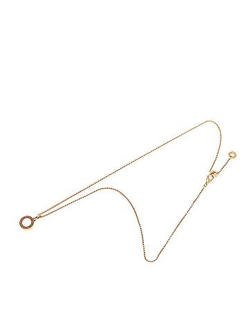 Bvlgari BVLGARI Chain Pendant Necklace Shell 18KYG Yellow Gold 750 Women's (view 2)