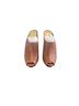 Vince Camuto 100% Leather Brown Mule/Clog Size EU 37 - photo 1