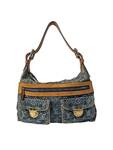 Louis Vuitton Louis Vuitton Monogram Denim Baggy PM Shoulder Bag/Handbag M95049 TH0066 Women's (view 1)