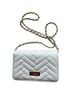 Bebe White Leather Crossbody Bag One size - photo 1