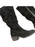 Born 100% Leather Black Boots Size 8 1/2 - photo 7
