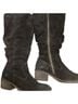 Born 100% Leather Black Boots Size 8 1/2 - photo 8