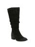 Born 100% Leather Black Boots Size 8 1/2 - photo 1
