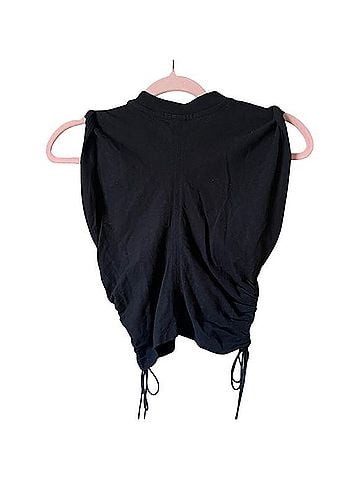 T by Alexander Wang Ruched Muscle Tee Sleeveless T-Shirt (view 2)