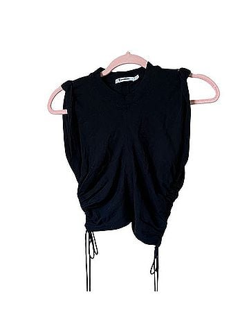 T by Alexander Wang Ruched Muscle Tee Sleeveless T-Shirt (view 1)
