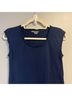 Vince. Solid Blue Sleeveless Top Size XS - photo 5