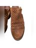 Born 100% Leather Print Brown Ankle Boots Size 9 - photo 14