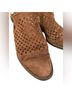 Born 100% Leather Print Brown Ankle Boots Size 9 - photo 5