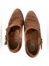 Born 100% Leather Print Brown Ankle Boots Size 9 - photo 7