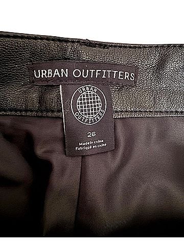 Urban Outfitters Faux Leather Shorts (view 2)