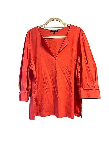 Lafayette 148 New York 3/4 Sleeve Blouse (view 1)