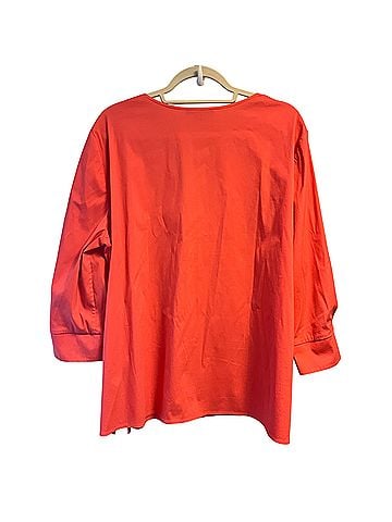 Lafayette 148 New York 3/4 Sleeve Blouse (view 2)