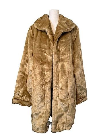 Dennis Basso Faux Fur Jacket (view 1)