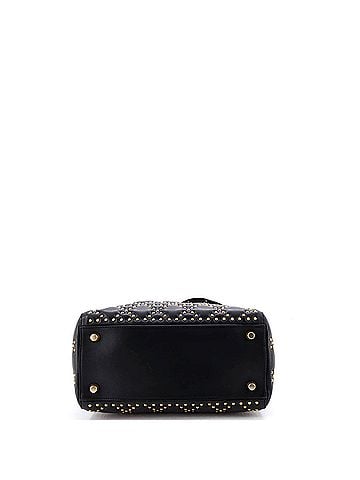 Christian Dior Supple Lady Dior Bag Cannage Studded Lambskin Medium (view 2)