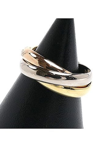 Cartier CARTIER Trinity Ring (B4234254) - Available in 18KPG (pink gold), 18KKYG (yellow and 18KWG (white gold)., 8.4g. Women's. (view 2)