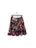 Marc Jacobs 100% Silk Red Blue Ivory Silk Skirt Size 6 - photo 1