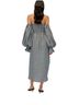 Sleeper Checkered-gingham Black White Casual Dress Size M - photo 2