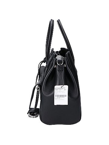 Balenciaga BALENCIAGA 812545 Black x Silver Natural Smooth Calf BEL AIR CARRY ALL S Bel Air Carryall Bag Small Shoulder - Women's (view 2)