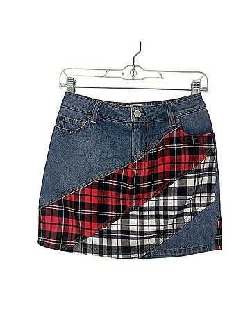 Alice + Olivia Denim Skirt (view 1)