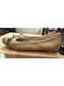AGL 100% Leather Tan Flats Size EU 41 - photo 4