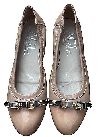 AGL Monika cap toe Flats (view 1)