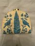 Pamela Munson Floral Blue Ivory Clutch One size - photo 4